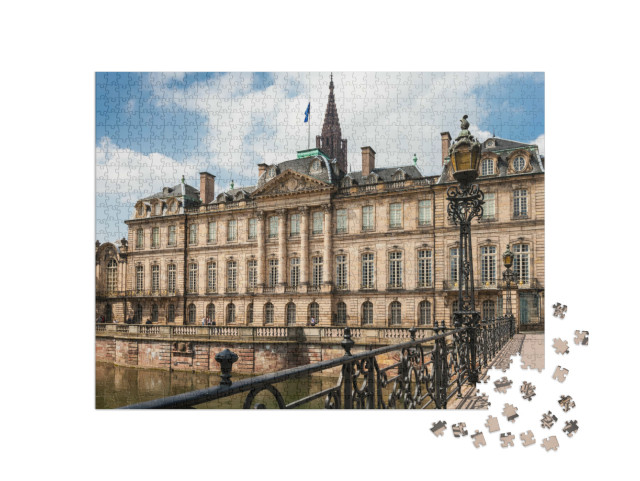Puzzle de 1000 pièces « Palais Rohan, Strasbourg, Alsace, France »