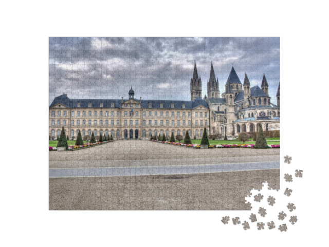 Puzzle de 1000 pièces « FranceCaen-Hôtel de ville »