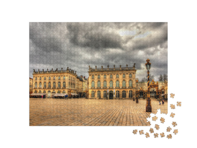 Puzzle de 1000 pièces « Place Stanislas, un site classé au patrimoine de l'UNESCO à Nancy, France »