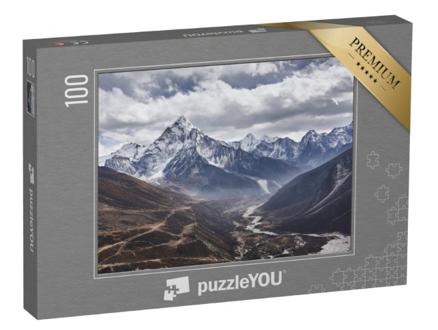 Puzzle de 100 pièces « Mont Am Dablam au Népal »