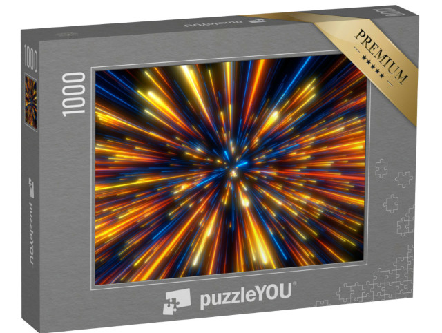 Puzzle de 1000 pièces « Vitesse de la lumière »