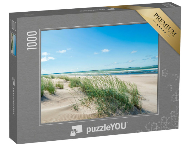 Puzzle de 1000 pièces « Belle plage de sable d'Yyteri en été, Pori, Finlande »