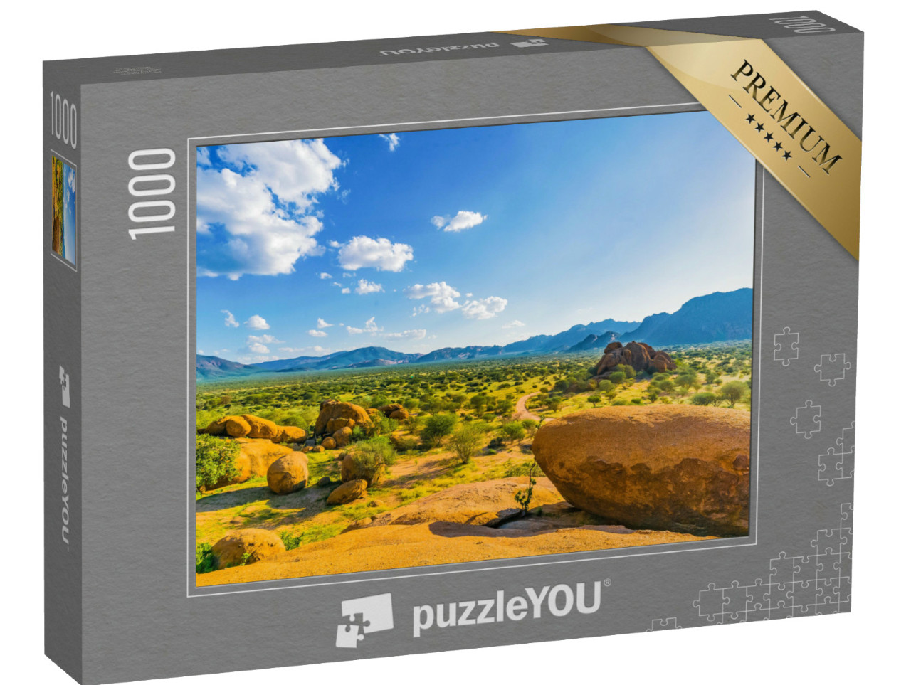 Puzzle de 1000 pièces « Les monts Erongo en Namibie »