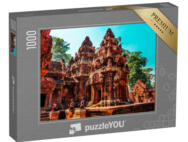 Puzzle de 1000 pièces « Le temple rouge, Siem Reap, Cambodge »