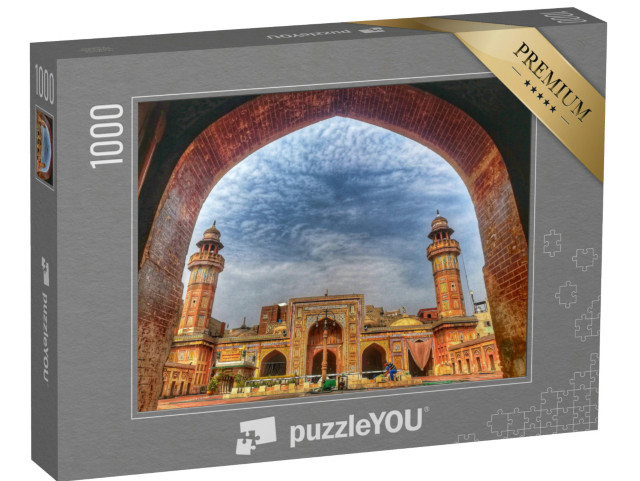 Puzzle de 1000 pièces « Belle vue sur Wazir Khan Masjid Lahore, Pakistan »