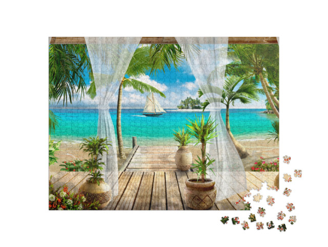 Puzzle de 1000 pièces « Paradis tropical »