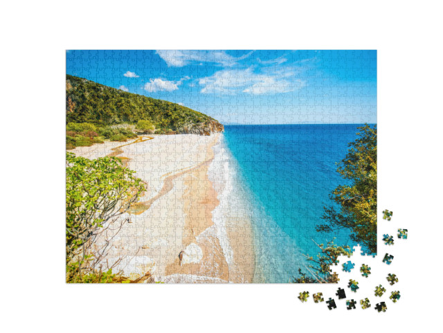Puzzle de 1000 pièces « Gjipe Strand en Albanie »