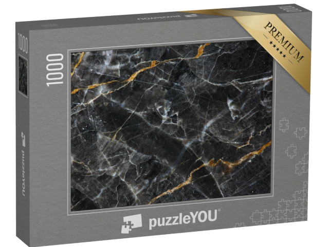 Puzzle de 1000 pièces « Marbre gris foncé »