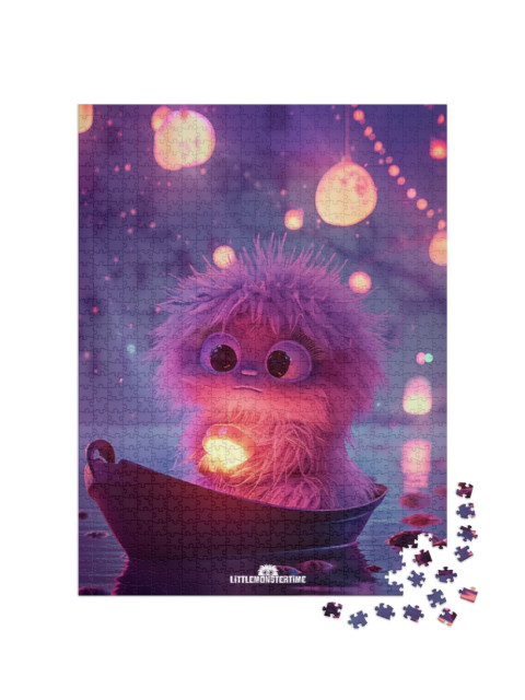 Puzzle de 1000 pièces « LITTLEMONSTERTIME: Glow »