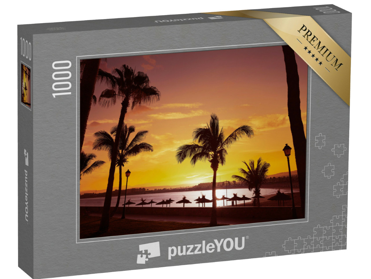 Puzzle de 1000 pièces « Caleta del Fuste en Îles Canaries d'Espagne »