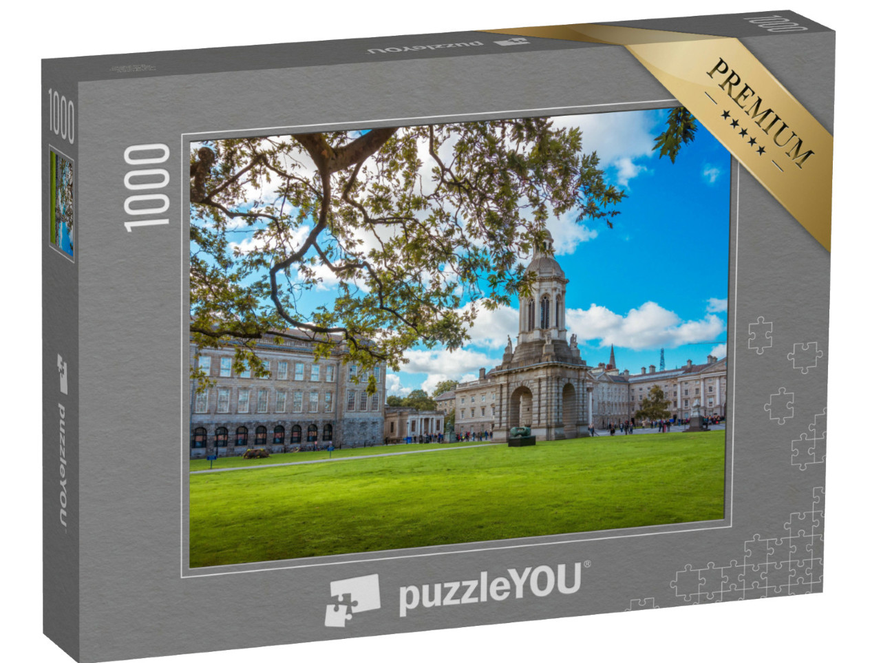 Puzzle de 1000 pièces « Trinity College, Dublin, Irlande »