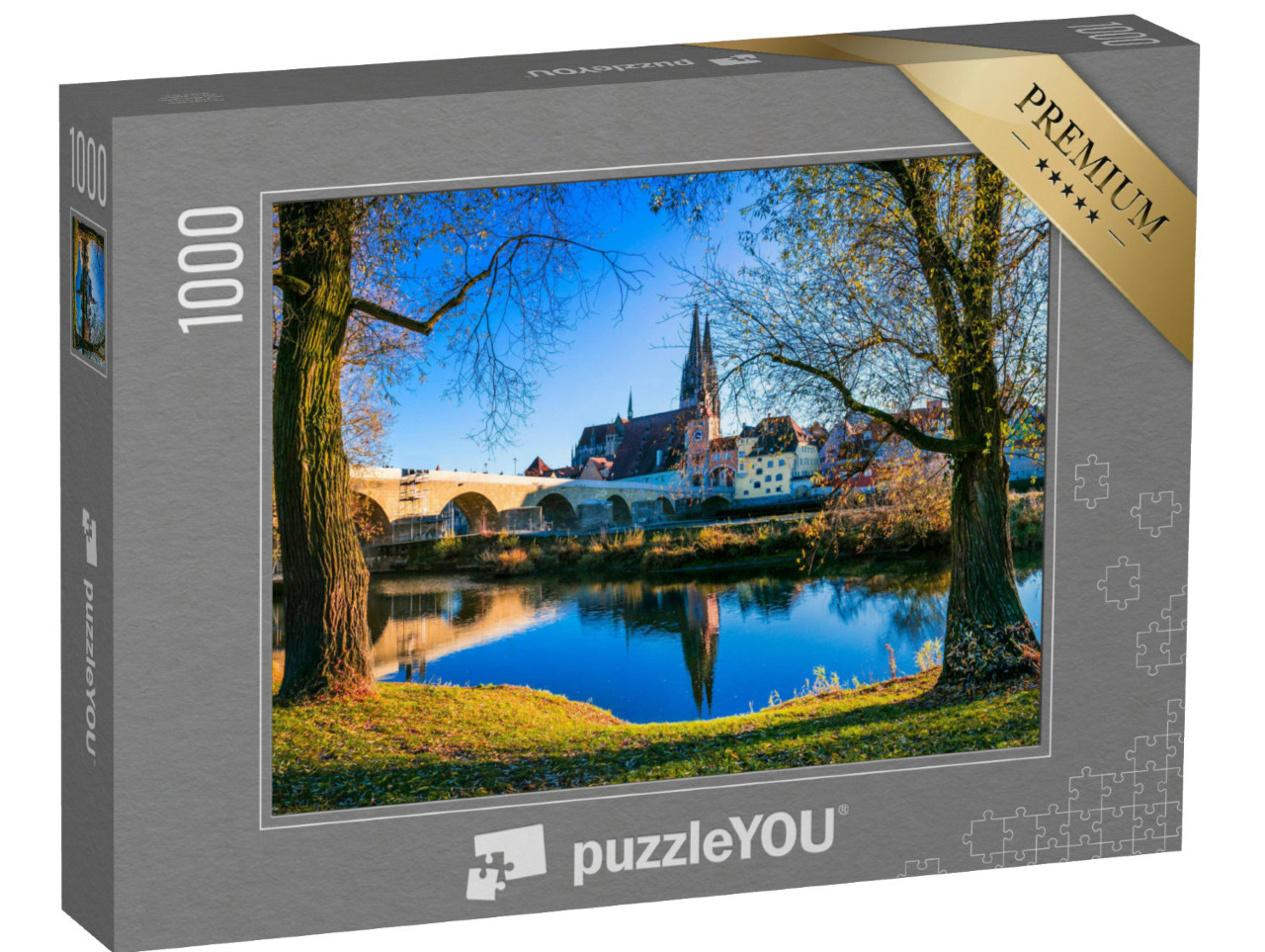 Puzzle de 1000 pièces « Regensburg an der Donau, Bavière, Allemagne »