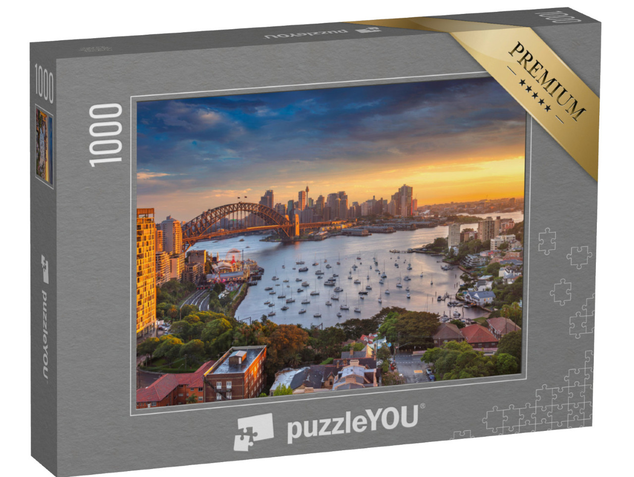 Puzzle de 1000 pièces « Sydney au coucher du soleil »