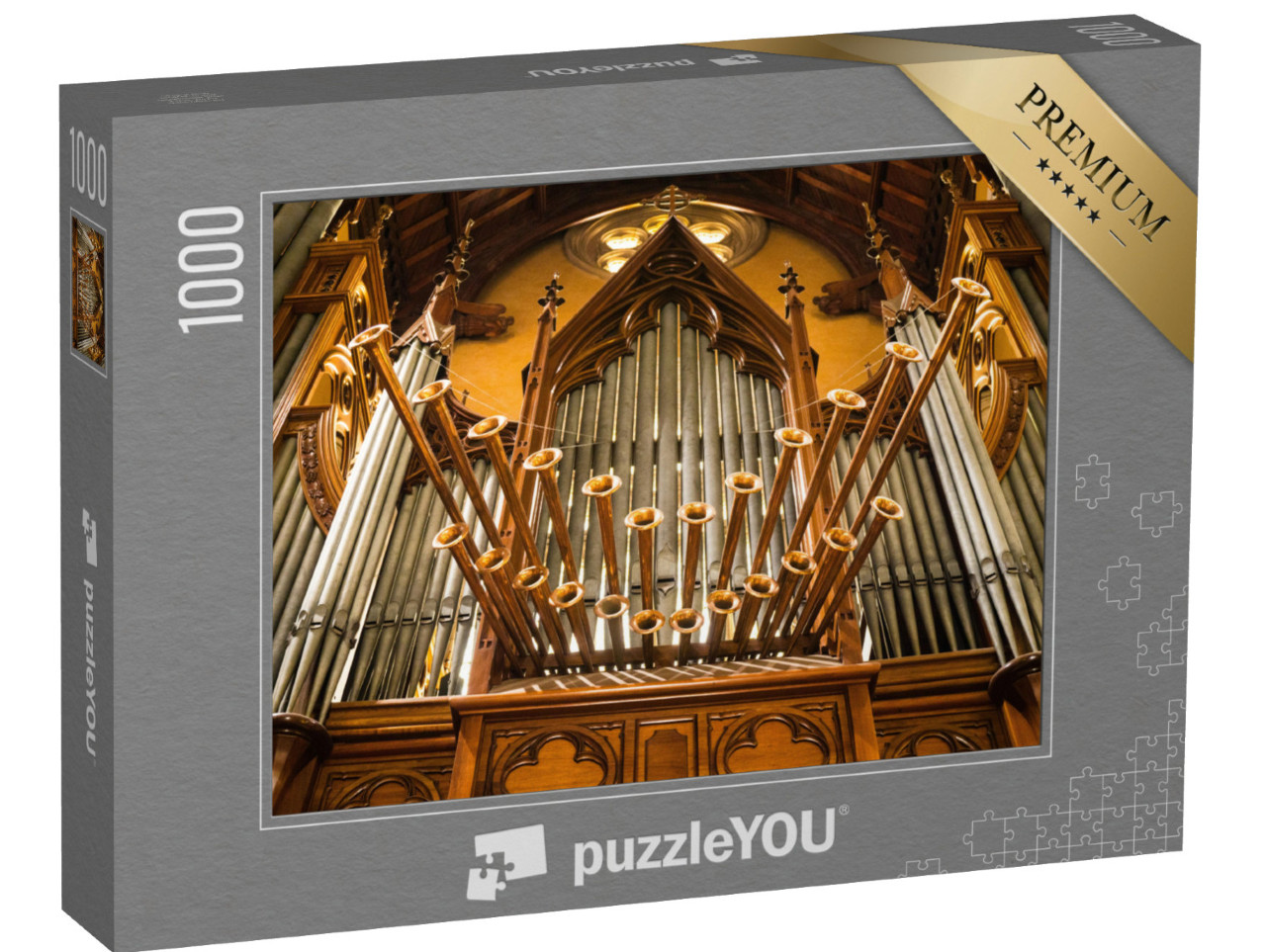 Puzzle de 1000 pièces « Orgue dans une église »