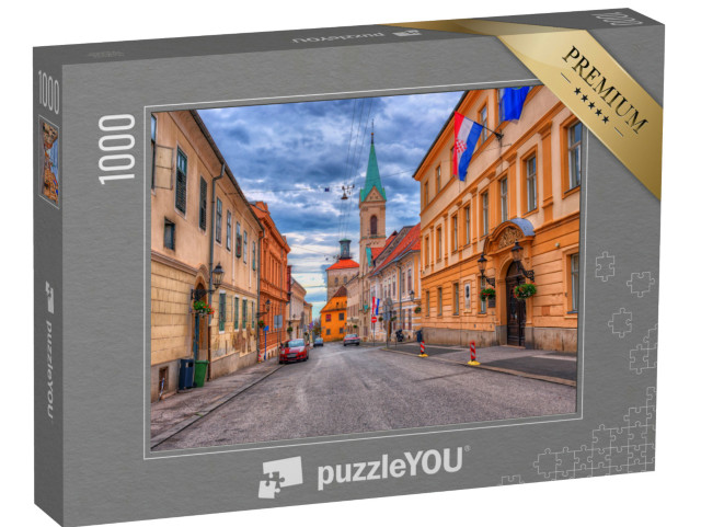 Puzzle de 1000 pièces « Gornij Grad, ville haute de Zagreb »