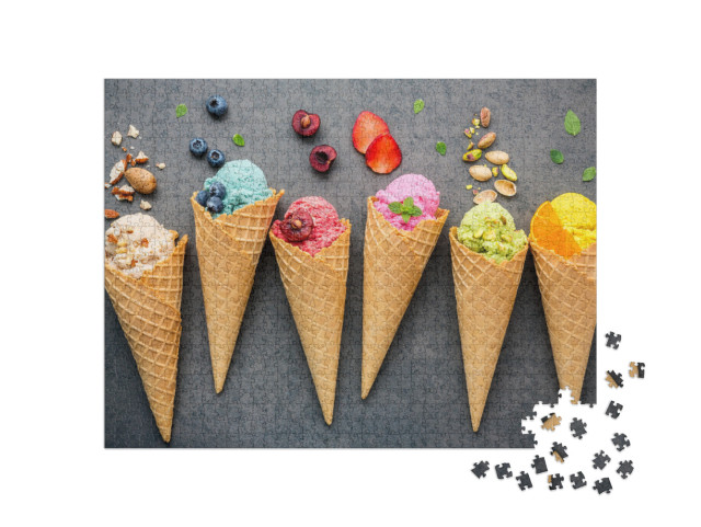 Puzzle de 1000 pièces « Glace »