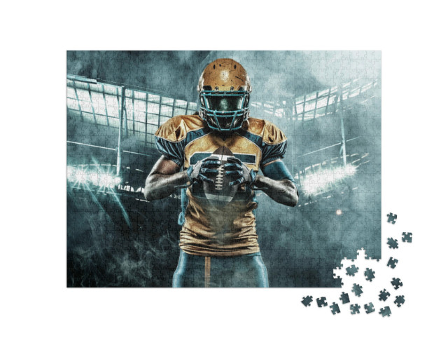 Puzzle de 1000 pièces « Joueur de football américain »