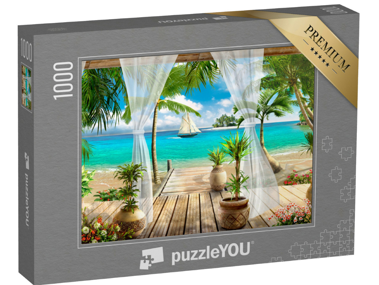 Puzzle de 1000 pièces « Paradis tropical »