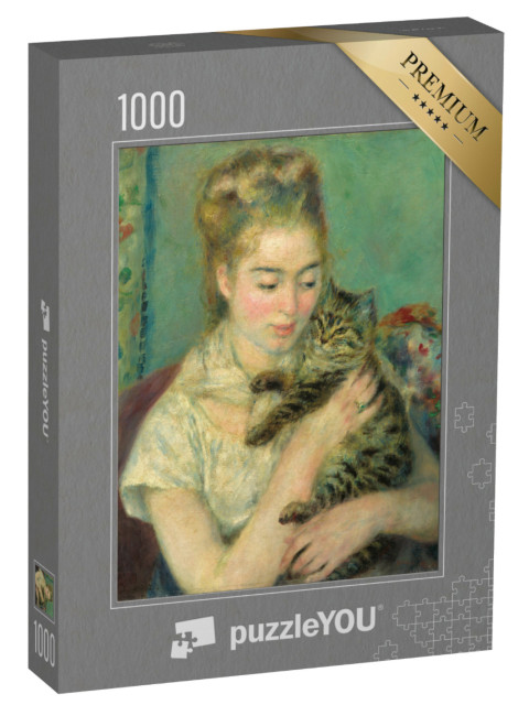 Puzzle de 1000 pièces « Auguste Renoir - Femme au chat »