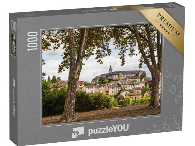 Puzzle de 1000 pièces « Europe, France, Haute-Vienne, Limoges. Vue de Limoges depuis le parc. »