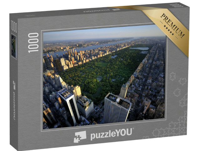Puzzle de 1000 pièces « Central Park et Manhattan vus d'en haut, New York »