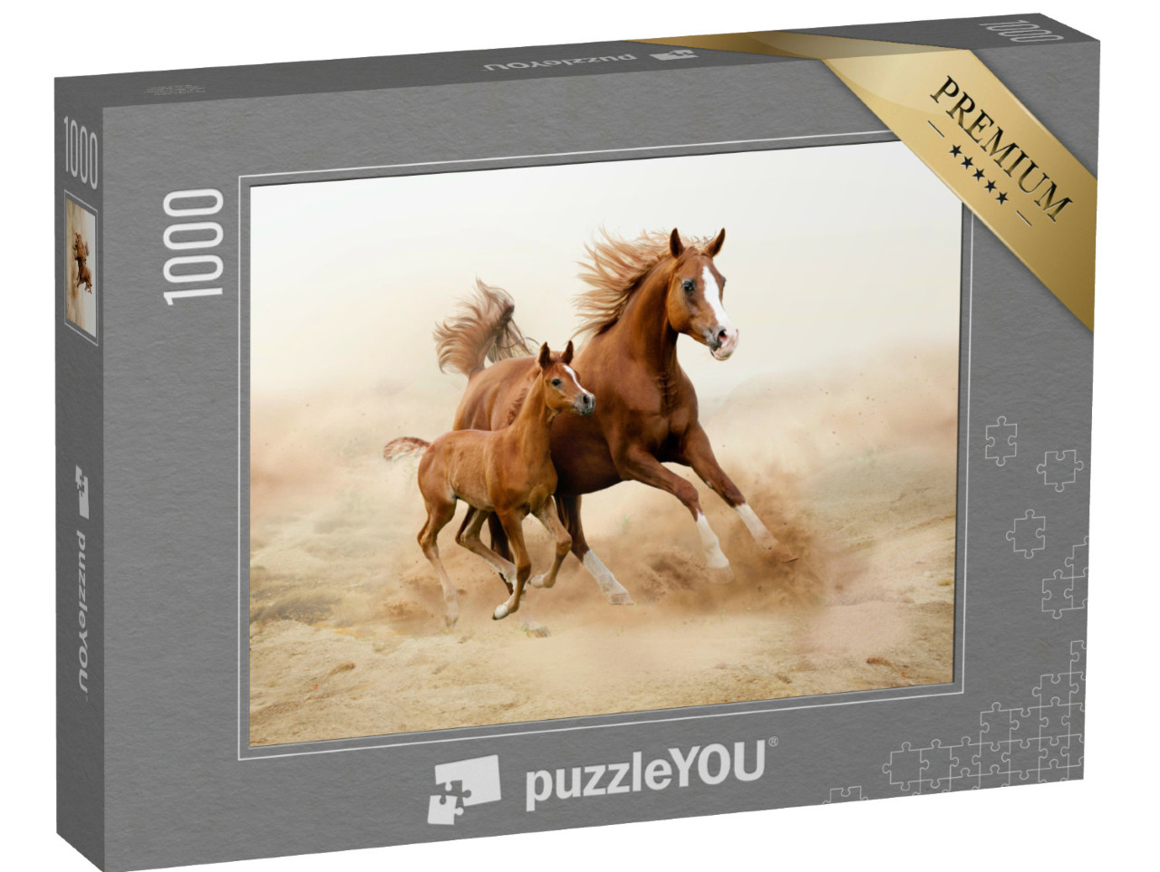 Puzzle de 1000 pièces « Cheval arabe de pure race »
