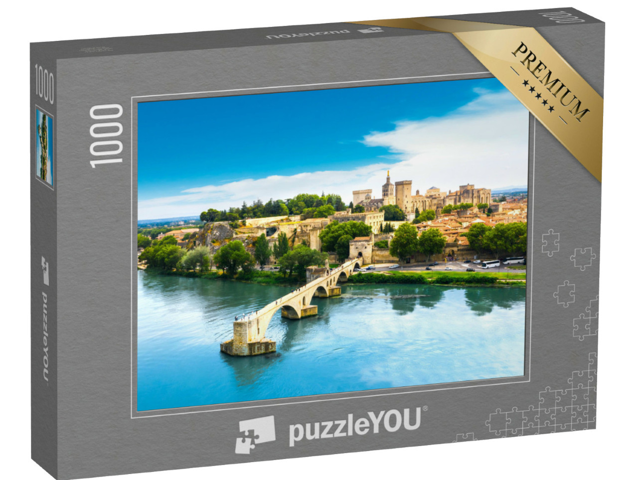 Puzzle de 1000 pièces « Pont Saint Bénézet, Avignon, France »