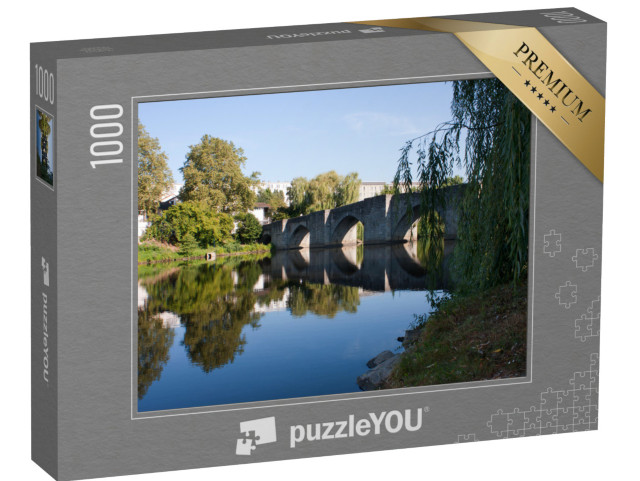 Puzzle de 1000 pièces « Pont sur la rivière à Limoges, France »