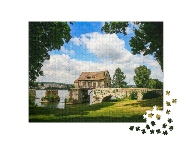 Puzzle de 1000 pièces « Vernon, Normandie, France »