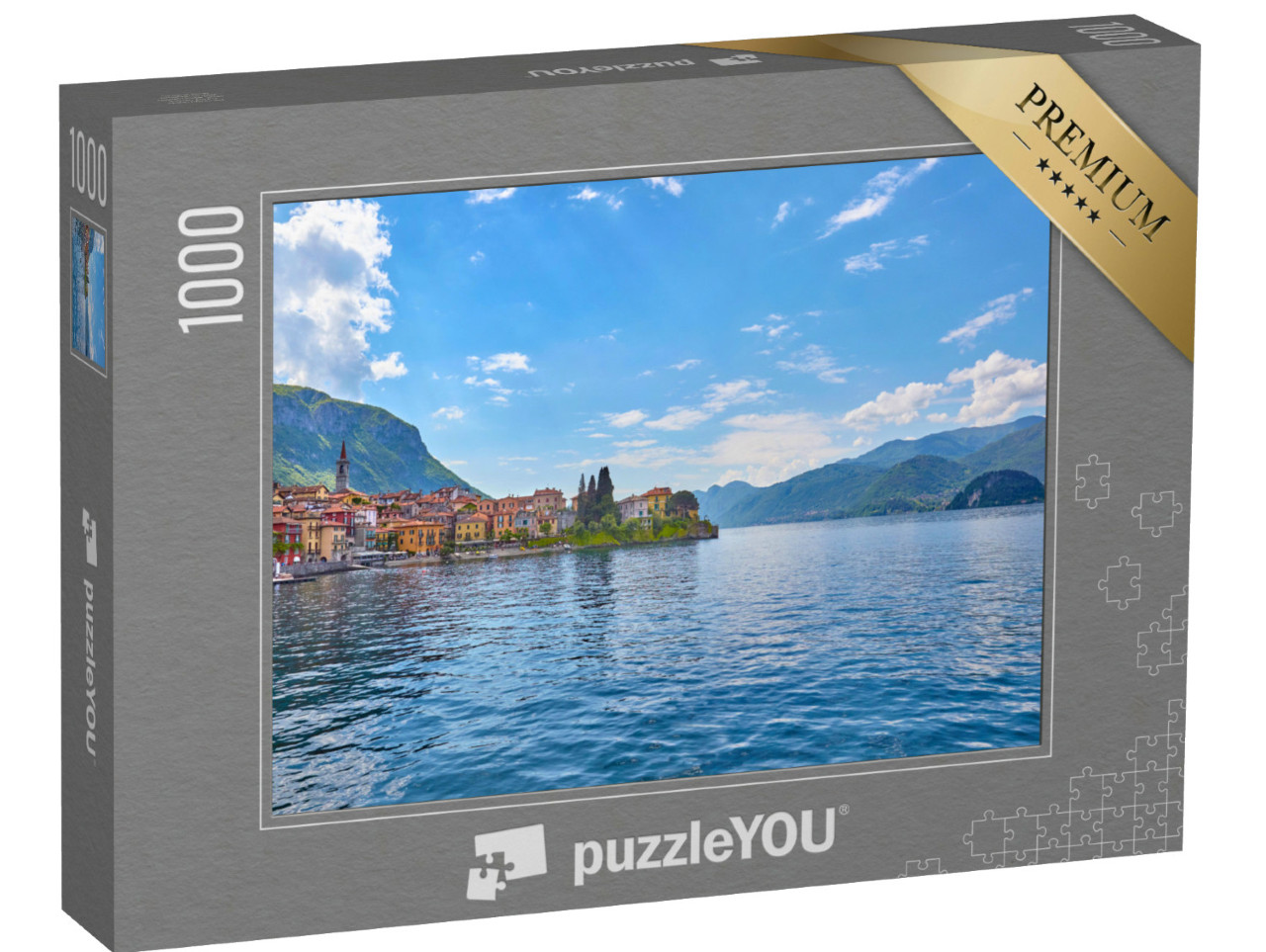Puzzle de 1000 pièces « Belle vue sur le lac de Côme »