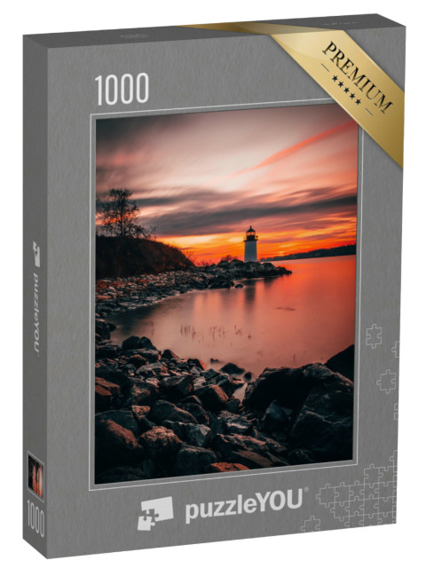 Puzzle de 1000 pièces « Phare à Fort Pickering, Winter Island »