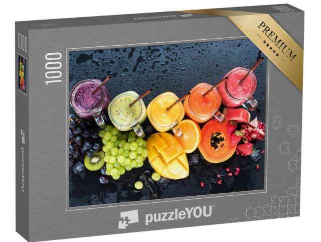 Puzzle de 1000 pièces « Smoothie de fruits tropicaux »