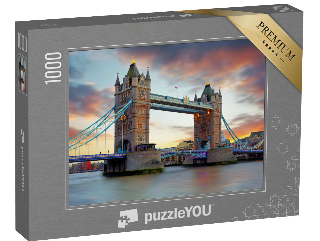 Puzzle de 1000 pièces « Tower Bridge à Londres, Grande-Bretagne »