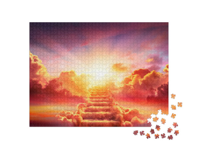 Puzzle de 1000 pièces « Entrée du ciel »