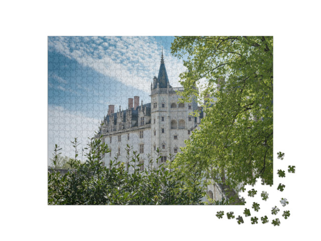 Puzzle de 1000 pièces « Château de Bretagne, Nantes, France »