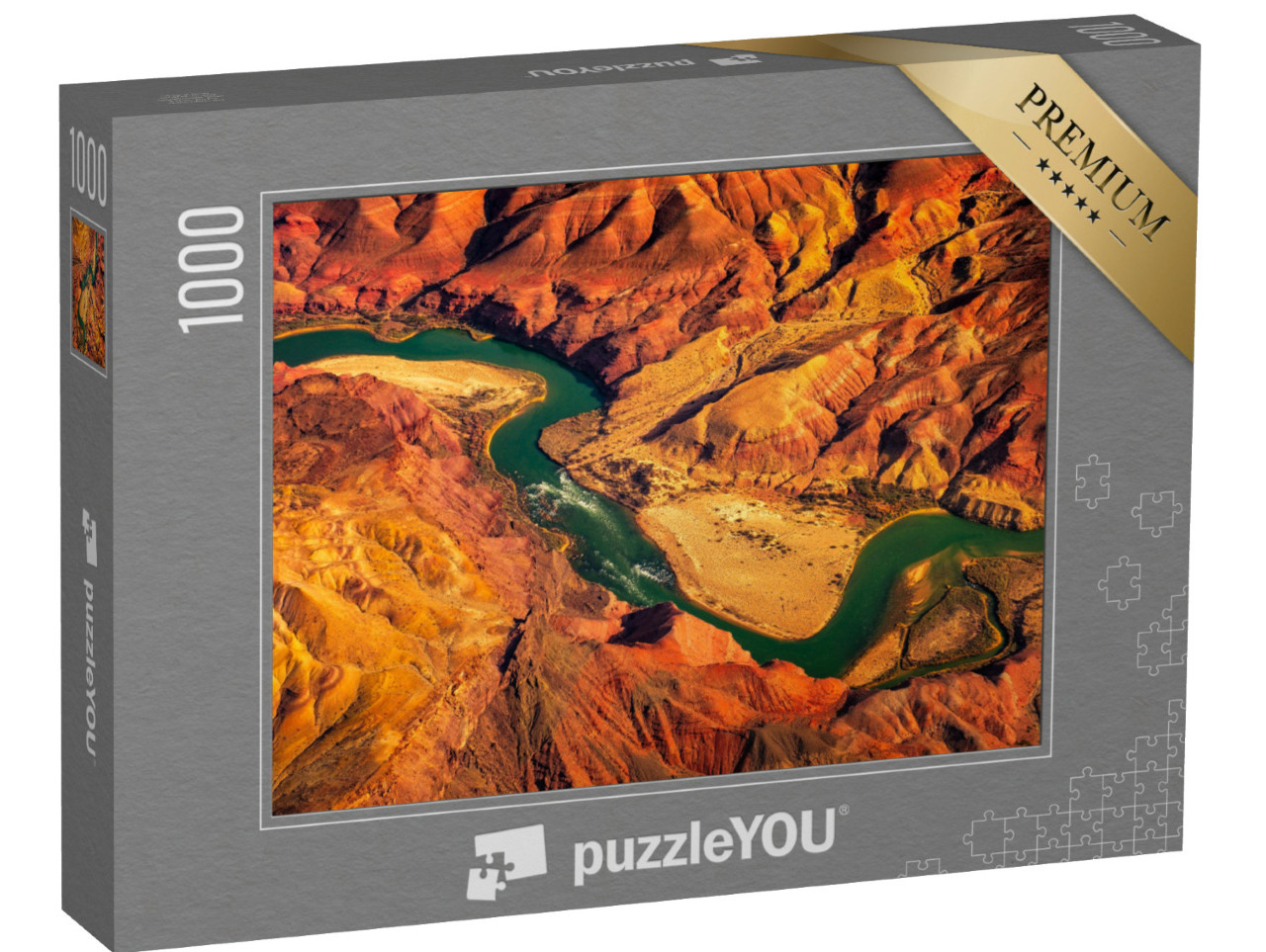 Puzzle de 1000 pièces « Fleuve Colorado dans le Grand Canyon, Arizona, États-Unis »