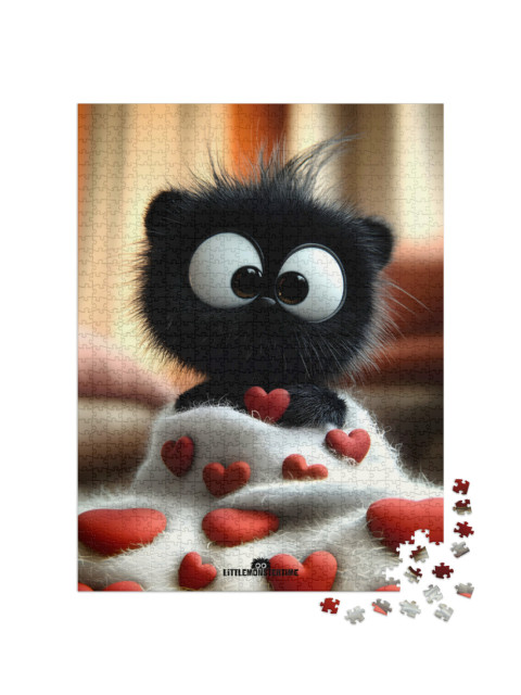Puzzle de 1000 pièces « LITTLEMONSTERTIME: Coco »