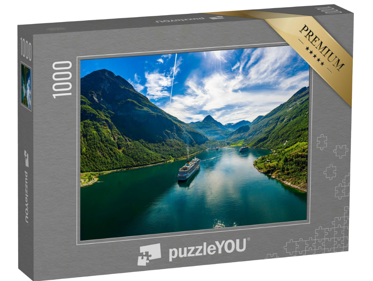 Puzzle de 1000 pièces « Geirangerfjord, Norvège »