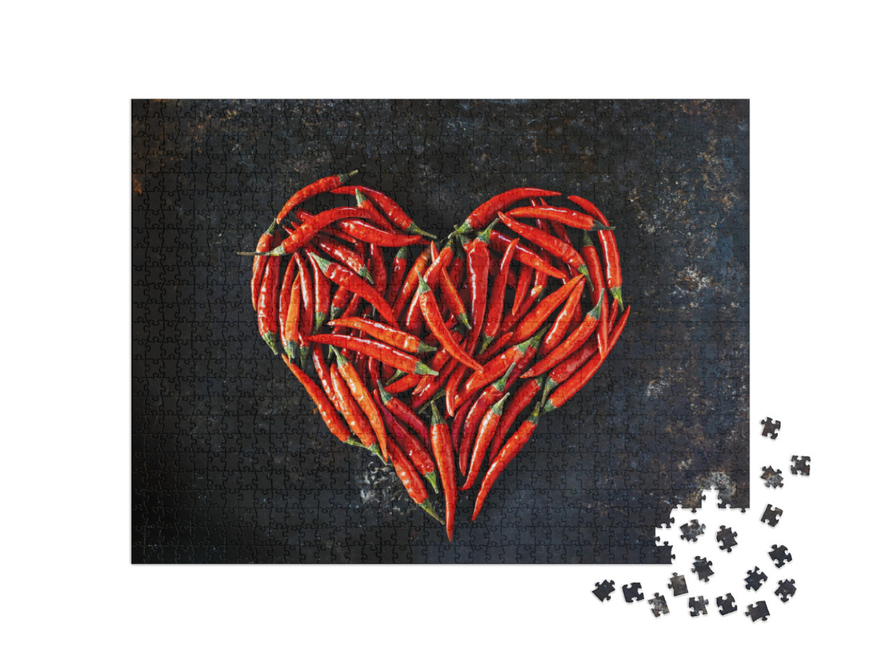 Puzzle de 1000 pièces « Piment rouge »