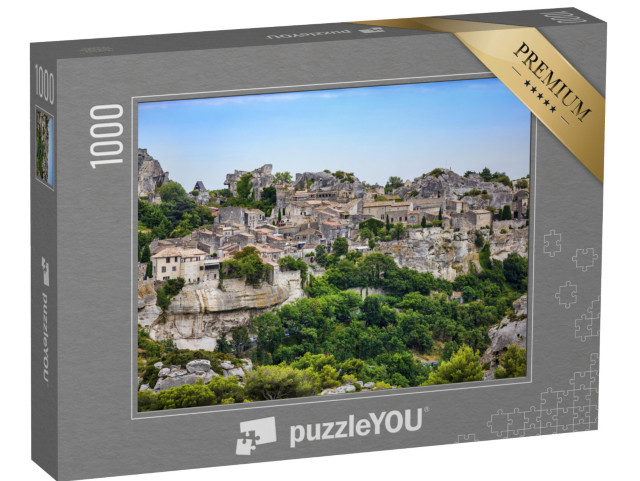 Puzzle de 1000 pièces « Vue sur Les Baux-de-Provence, Provence, France »