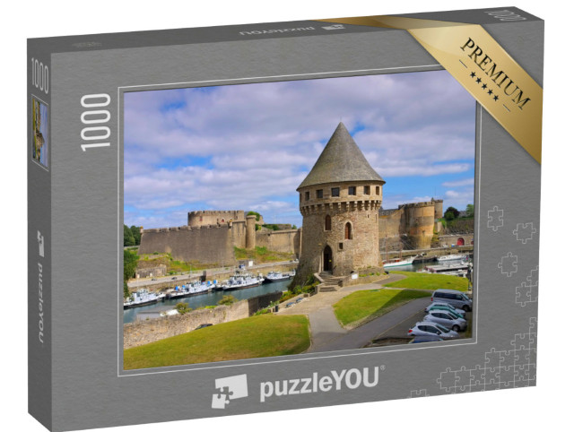 Puzzle de 1000 pièces « Château de Brest et tour Tanguy en Bretagne, France »