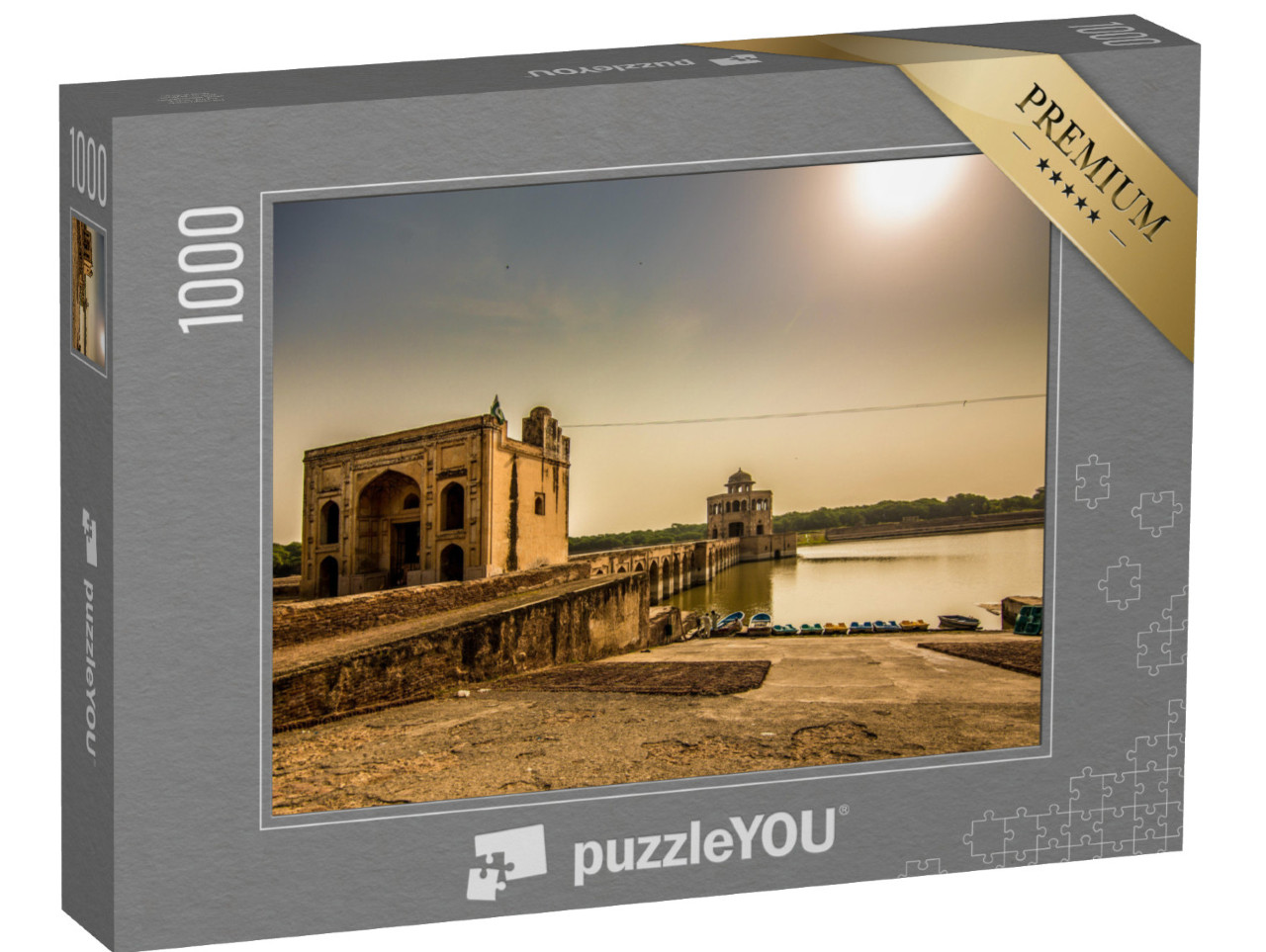 Puzzle de 1000 pièces « Hiran Minar, Sheikhupura, province du Punjab, Pakistan »