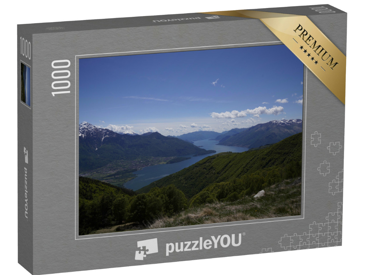Puzzle de 1000 pièces « Lago di Como, le lac italien »