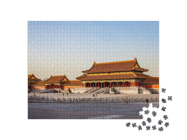 Puzzle de 1000 pièces « La Cité interdite, l'ancien palais de Pékin »