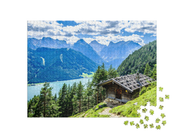 Puzzle de 1000 pièces « Le lac Achensee en Autriche, près de Pertisau »