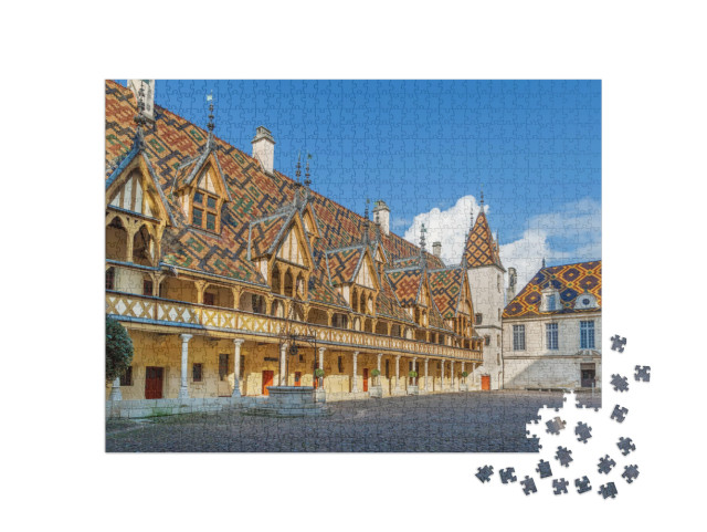 Puzzle de 1000 pièces « Hospices de Beaune »