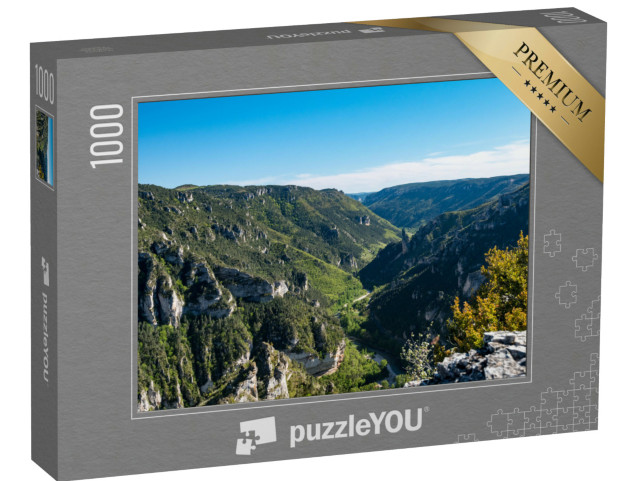 Puzzle de 1000 pièces « Parc national des Cévennes, Gorges du Tarn, France »