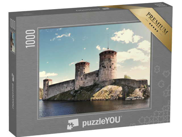 Puzzle de 1000 pièces « Ancien château médiéval de Savonlinna »