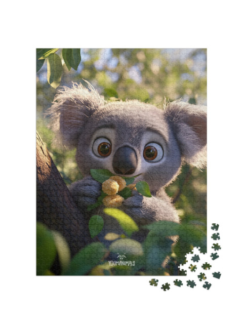 Puzzle de 1000 pièces « YOUMANIMALS: Karla »