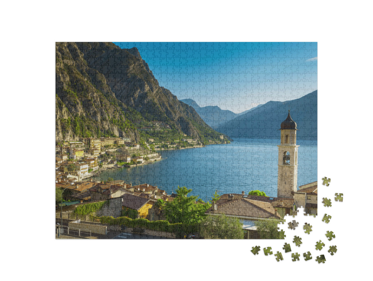 Puzzle de 1000 pièces « Lac de Garde »